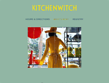 Tablet Screenshot of kitchenwitchjp.com